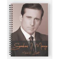 Famgem Spiral Notebook Somehow I Manage Michael Scott A5 120