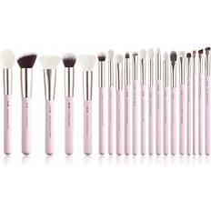 Jessup Professional Makeup Brush Set, Soft Natural Bristle Foundation Eyeshadow Blending Blusher Buffer Concealer Brush 20pcs, Blushing Bride T291