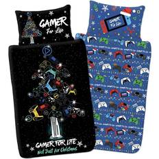 X-Gamer Gamer For Life Christmas Single Duvet Cover
