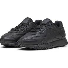 Puma Blacktop Rider Leather Big Kid Black/Shadow Gray Big Kid