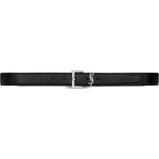 Saint Laurent Leather Belt - Black