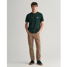 Brown - Men Jeans Gant Regular Desert Jeans - Desert Brown