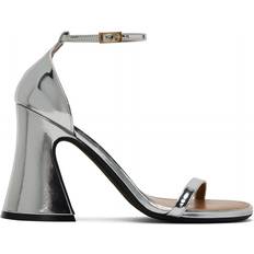 Marni Heels & Pumps Marni Patent leather high sandals silver