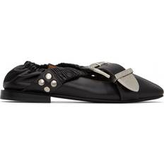 Toga Pulla SSENSE Exclusive Brown Buckle Ballerina Flats Brown IT