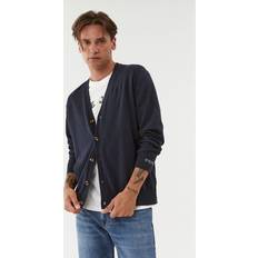 Coton - Homme Cardigans Pepe Jeans Herren Andre Cardigan Sweater, Blue Dulwich