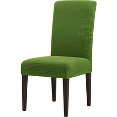 Cotton Loose Chair Covers subrtex Room Parsons Loose Chair Cover Green