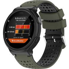 Army Green + For Garmin Approach S20/S5/S6 Silicone Strap Bracelet 22mm Band Tools Not/Specified