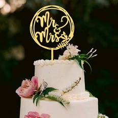 Shein Modern Letter Design Cake Decoration