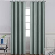 Gardiner & Tillbehör Shein Solid Color Single Panel Blackout Curtain