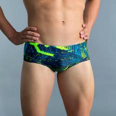 NABAIJI Decathlon Swimming Square-Cut Trunks 900 Koli Navy