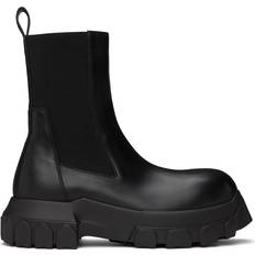 Rick Owens Chelsea Boots Rick Owens Black Beatle Bozo Tractor Chelsea Boots BLACK/BLACK IT