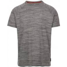 Trespass Men T-shirts Trespass Mens Leecana TP75 T-Shirt Grey