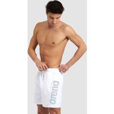 Blanc Maillots de Bain Arena Short de bain Fundamentals Logo R - Blanc