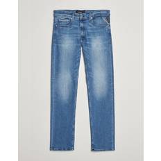 Man Jeans sale Replay Grover Powerstretch - Mid Blue