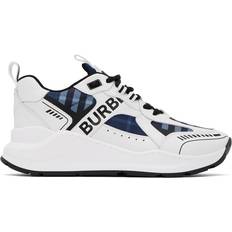 Burberry Sneakers Burberry White & Navy Check Sneakers BLACK/BLUE/CHECK IT