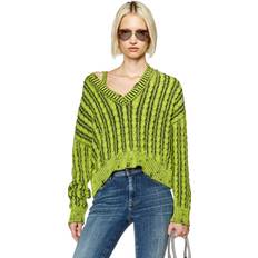 Diesel Women Sweaters Diesel M-OXIA KNITWEAR green female Pullovers now available at BSTN in