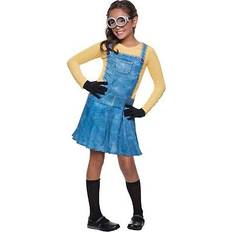 MINIONS kostüm mädchen bn5071 Blau/Gelb