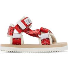 Kids Beige & Red DEPA-2 Sandals Red x Beige