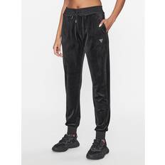 Guess Pants Guess Women's Couture High-Rise Pull-On Jogger Pants Jet Black Jet Black