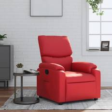 Konstläder Fåtöljer Homie Reclinerfåtölj Röd Konstläder Fåtölj