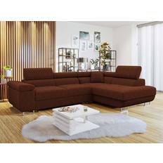 Mirjan24 Kintore 4-Sits Hörnbäddsoffa Mörkblå Soffa 3-sits