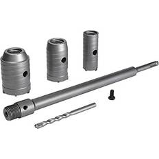 Flintronic Ø30mm 40mm 50mm Core Drill Bit Set, 350mm SDS Plus Shank Hollow TCT Drill Cutter Bit, Hole Saw Wall Concrete Drill Bit for Brick Stone Concrete