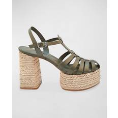 Espadrilles Dee Ocleppo Tulum Leather Fisherman Espadrille Sandals