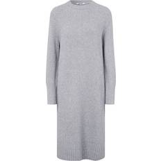 mbyM Sondra-M Knitted Dress - Gray Melange