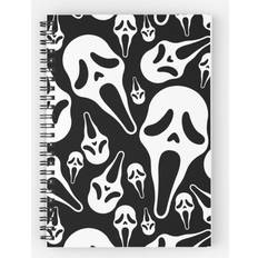 Famgem Spiral Notebook Ghostface repeat v2 A5 120