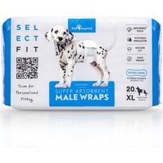 Paw Inspired Select Fit Disposable Male Wrap Belly Band