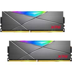 XPG RAM Memory XPG SPECTRIX D50 RGB 16GB 2x8GB DDR4 3000MHz Memory Module, Gray