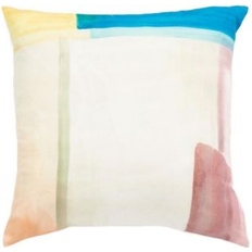 Pillows Safavieh Rulia Modern Abstract Complete Decoration Pillows Blue, White (45.72x45.72cm)
