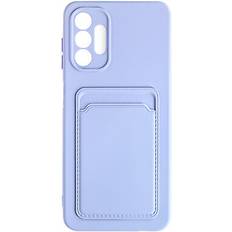 Avizar Coque pour Samsung A13 5G et A04s Souple Porte-carte Bleu Lavande