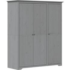 Fyr Garderobeskabe vidaXL Bodo Grey Garderobeskab 151.5x176.5cm