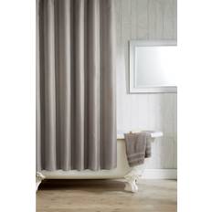 Grey Shower Curtains Waterline Polyester Shower