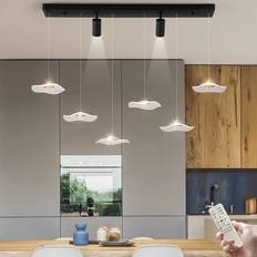 Blue Elephant 8-Light Kitchen Island Pendant Lamp