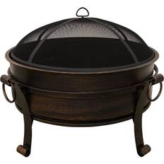 Marlow Home Co Bulle 66Cm H 93Cm W Steel Wood Burning Fire Pit Lid