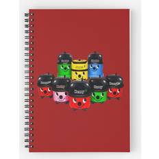 Famgem Spiral Notebook Henry Hoover and Friends A5 120