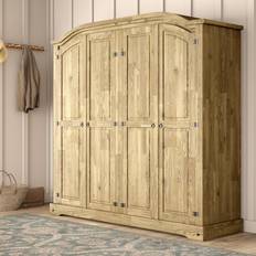 Gracie Oaks Androula 4 Door Wardrobe
