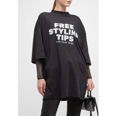 Balenciaga T-shirts Balenciaga Styling Hotline T Shirt Fit