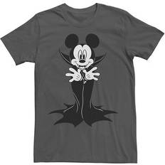 Clothing Fifth Sun Disney Men's Mickey Classic Halloween Mouse Vampire Costume Tee, XS, Grey