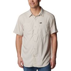 UV Protection Shirts Columbia Silver Ridge Utility Lite Short-Sleeve Men's Shirt - Dark Stone