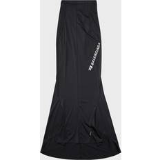 Polyamide Skirts Balenciaga Sporty B Activewear Mermaid Skirt - Black
