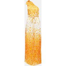 Isabelle One-Shoulder Maxi Dress - Orange