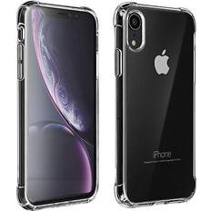 Back cover for Apple iPhone XR Flexible Case with Bumper Corners Transparent Clear