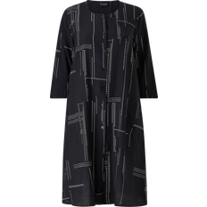 Gozzip Klänning gLinette Long Cardigan Dress Svart 42/44