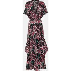 Poupette St Barth Mabelle Printed Maxi Dress - Black