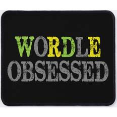 BearLad Mouse Pad Wordle Obsessed Vintage Mousepad