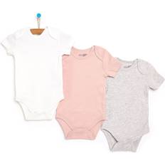 HelloBaby Short Sleeve Bodysuit pcs Pink