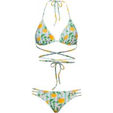 Multifarvet Bikinisæt Buffalo Bikini - Mint/Jade/Mandarin/Offwhite